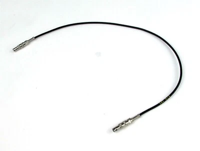 13" Kings 1075-1 Connector Cable Assembly Single Pin, Alpha RG174 COAX RF Wire - Image 1 of 4