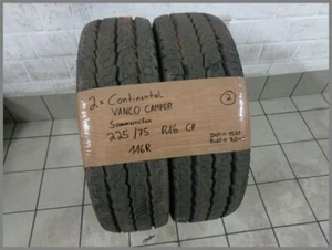 2x Continental 225 75 R16 116R CP Vanco Camper DOT1523 8.5mm Summer Tyres2 - Picture 1 of 4