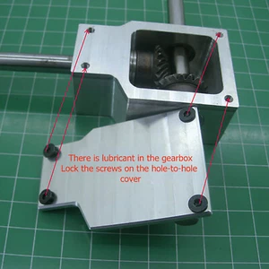 90° Right Angle Gearbox Speed Reducer Transmission Ratio 1:1 Shaft 8mm DIY Parts - Picture 1 of 13