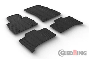 All Weather Rubber Floor Mats (fits 1999-2006 BMW X5 -E53) - 4 Piece Set - Black - Picture 1 of 1