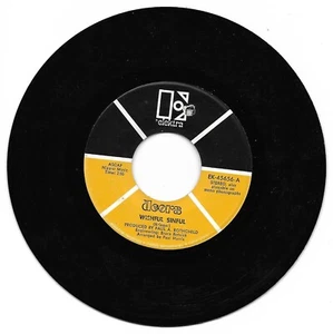 Doors: "Wishful Sinful" / "Who Scared You" - VG '69 - plays Near Mint! - Picture 1 of 2