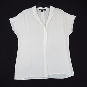 Banana Republic Crepe Blouse Women's Size XS Cap Sleeve Lightweight Top - Picture 1 of 8