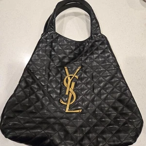SAINT LAURENT ICARE IN QUILTED LAMBSKIN - Picture 1 of 11