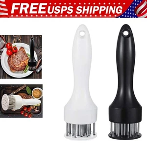 Herramienta ablandadora de carne con 16 agujas de acero inoxidable ultra afiladas aptas para lavavajillas - Imagen 1 de 6