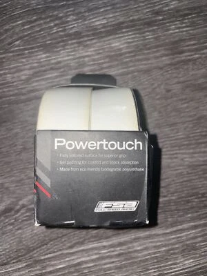 FSA PowerTouch Road Bike Drop Bar Handlebar Tape White - Image 1 of 3