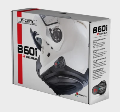 Nolan N-Com Single B601 R Series Bluetooth Kit -Fits with N70-2 GT/X, N44, N40-5 - Image 1 of 3