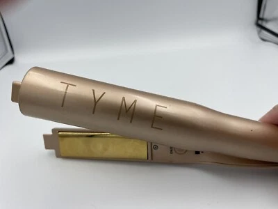 Rizador y plancha de pelo Tyme Iron original 2 en 1 oro rosa 120-240 V Foto 1 de 4