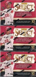 Caja bláster sellada de fábrica de béisbol Panini Select 2021 (lote de 3 cajas) - Imagen 1 de 5