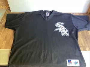 Rare Vintage Russell Athletic MLB Chicago White Sox Frank Thomas BP Jersey sz 52 - Picture 1 of 9