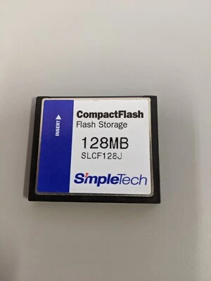 SimpleTech Digital Media 128MB CompactFlash Memory Card - Image 1 of 3