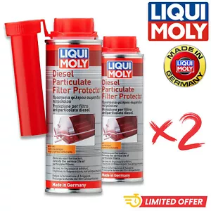 2 X Liqui Moly Diesel Particulate Filter Protector DPF Cleaner Regenerator 250ml - Picture 1 of 7