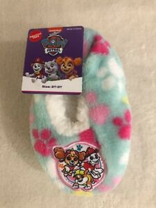 Nickelodeon Paw Patrol Toddler Slippers Size 2T-3T New with Tags