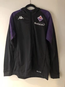 Fiorentina Hooded Player Issue Tracksuit EU 3XL US XL/2XL Kappa Anthracite - Bild 1 von 16