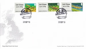 Rivers Freshwater Life Post Go GB FDC RMS Queen Elizabeth Clydebank 2013 (44330 - Picture 1 of 1
