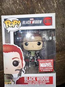Funko Pop Marvel #619 Black Widow Marvel Collector Corps Exclusivo *NUEVO* - Imagen 1 de 5