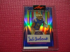 2023 leaf vivid auto 1/1 ZACH CHARBONNET TECHNICOLOR