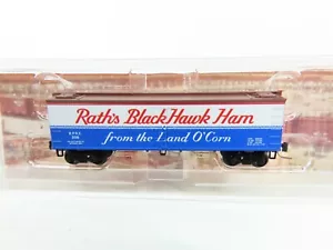 Z Scale Micro-Trains MTL 51800160 RPRX Rath's Blackhawk Ham 40' Wood Reefer #208 - Picture 1 of 7