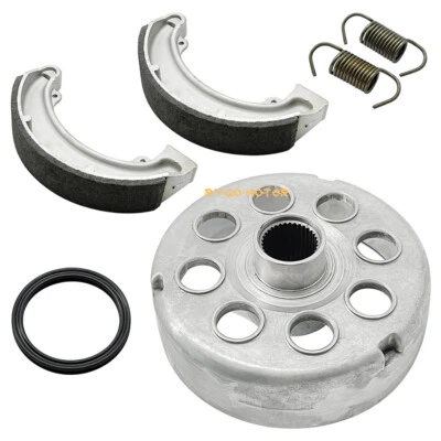 Honda Rear Brake Drum w/ Brake Shoe Seal for Fourtrax 300 2x4 TRX300 1988-2000 - Image 1 of 4