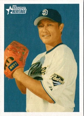 2006 Bowman Heritage Akinori Otsuka #153 Texas Rangers Baseball Card - Image 1 of 2