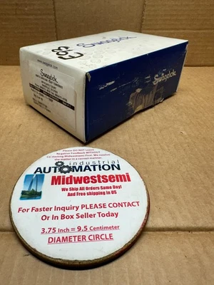 NUEVA CAJA DE 4 CONECTORES MACHO SWAGELOK S-25M0-1-16RP TUBO 25MM X 1” BSPP ID: 4S128 Foto 1 de 4