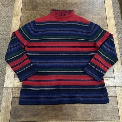 Lauren Ralph Lauren Southwest Blanket Style Wool Sweater Sz XL As Is - Image 1 of 4