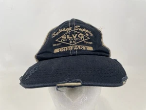Salvage Supply Co Hat SnapBack Distressed Surfer Streetwear - Picture 1 of 9