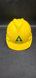 Vintage Weyerhaeuser Yellow Hard hat Size Medium - Picture 1 of 5