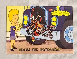 Beavis and Butt-Head 1994 Fleer Ultra Trading Card #6924 Beavis the Motorhead - Foto 1 di 2