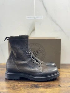 Pawelk’s Anfibio Uomo Pelle Brown Hand Made St Moritz Fondo Made In Italy 44 - Imagen 1 de 7