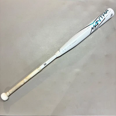 Bate de Softbol Rawlings Mantra Plus + Lanzamiento Rápido 2023 -11 33/22 Blanco 2 1/4" Foto 1 de 4