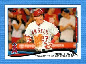 2014 Topps #364 Mike Trout CL Los Angeles Angels - Imagen 1 de 1