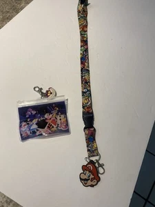 Mario Schlüsselband mit Zip Pass Pocket Alice im Wunderland - Bild 1 von 10