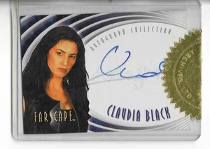 Rittenhouse Farscape In Motion Claudia Black Autograph Case Topper Auto #A6 - Picture 1 of 1
