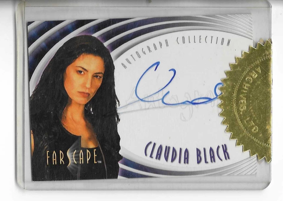 Rittenhouse Farscape In Motion Claudia Black Autograph Case Topper Auto #A6 - Image 1 of 1