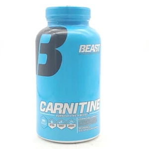 Beast Sports Nutrition Carnitine 180 Capsules Support Fat Loss Promote Energy - Picture 1 of 1