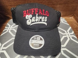 Buffalo Sabres New Era 9Forty Womens SnapBack Hat Cap Trucker Clean Unworn Decal - Picture 1 of 5