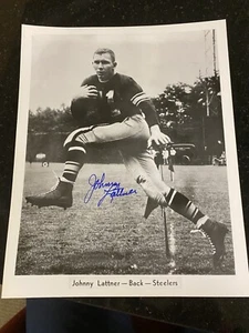 Johnny Lattner Autographed Signed 8x10 Photo Damaged Guaranteed To Pass TPA - Picture 1 of 6