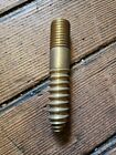 3/4-10 x 4" NAVAL BRASS HANGER BOLT VINTAGE MADE IN USA NEW Quantity 1 