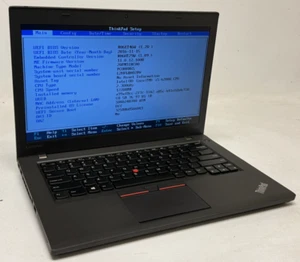 Lenovo ThinkPad T460 14" (i5-6200U 2.3GHz - 12GB RAM - 256GB SSD - Win10Home) - Picture 1 of 8