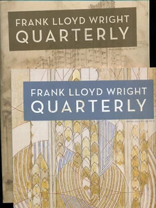 Frank Lloyd Wright Quarterly -- Winter & Spring 2014 -- Vol. 25 nos. 1 &2. - Picture 1 of 3