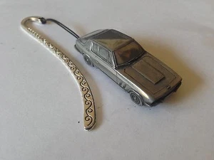 Jensen Interseptor FF ref108 FULL CAR on a Pattern bookmark with cord - Picture 1 of 1
