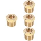 4 PCS Fittings Garden Hose Adapter 3/ 8 to 1/ 1/2 1/4 Brass Tube Connector