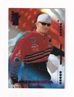 2001 VIP EXPLOSIVE LAZER NUMBERED PARALLEL #LX45 Dale Earnhardt Jr. #xxx/420! - Image 1 of 4