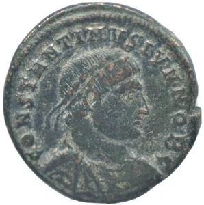 CONSTANTINE II ROMAN FOLLIS COIN - XF CONDITION - AE 18mm 3 GRAMS - Picture 1 of 2