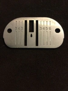 331245 Singer R3 Needle Plate. Item 108 - Picture 1 of 2