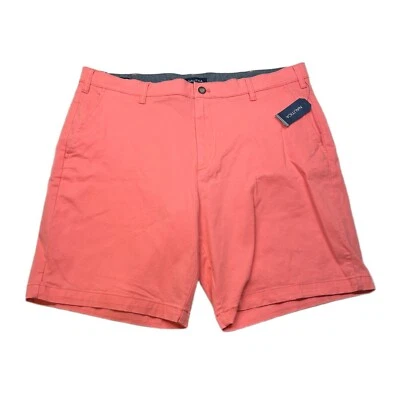 Pantalones Cortos Nautica Calce Clásico Cubierta Para Hombre Talla 38 Coral Elastizados Informales 8.5" NUEVO Foto 1 de 4