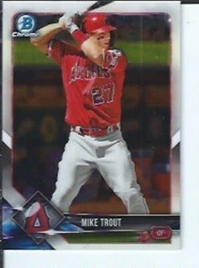 Mike Trout 2018 Bowman Chrome - Imagen 1 de 1