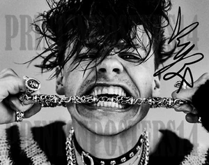Yungblud UK singer 8x10 SIGNED REPRINT Photo/poster Dark POP Punk 11 Minutes #3 - Picture 1 of 1