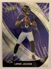 2018 Panini Black Friday Lamar Jackson Rapture ROOKIE #17/25
