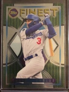 2022 Topps Finest Flashbacks #16 Chris Taylor Los Angeles Dodgers - Picture 1 of 2
